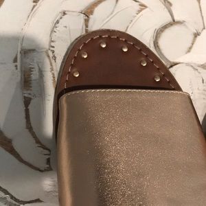 Steve Madden Shoes - STEVE MADDEN Rose Gold Slides Steve Madden Shoes - STEVE MADDEN Rose Gold Slides